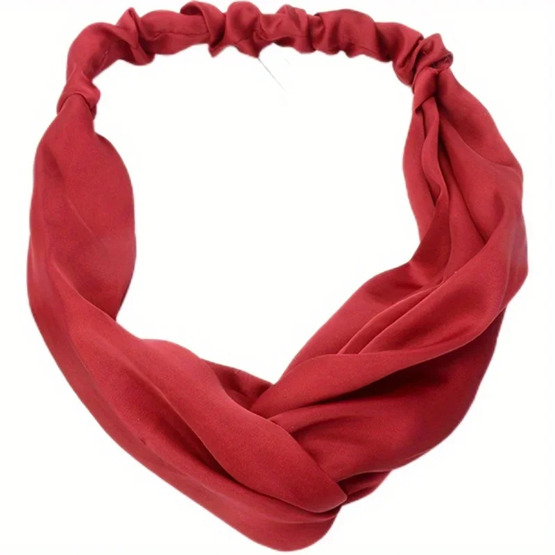 

Fashion Women's Summer Bohemian Style Headbands Cross Turban Bandage Bandanas Hairbands Hair Accessories for Girls
