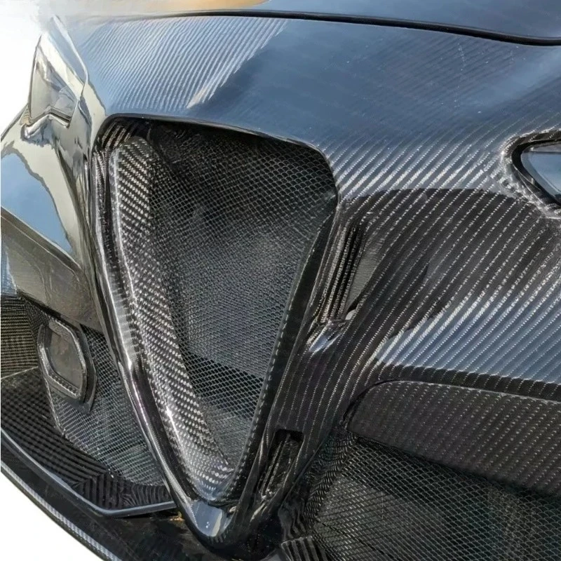 Car Accessories Carbon Fiber Front Bumper & Body Kit GTAm Style Fit Romeo Giulia Auto Body Parts