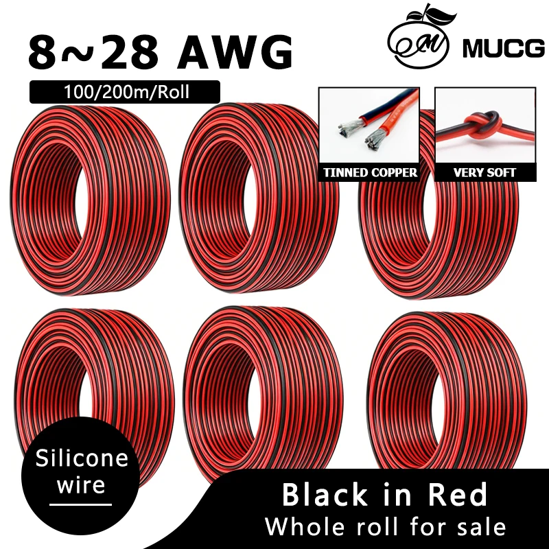 cable-de-silicona-de-2-pines-100-m-rollo-cable-de-alta-temperatura-cable-de-2-pines-cable-de-silicona-cable-flexible-negro-con-detalles-en-rojo-cable-de-extension-electrico