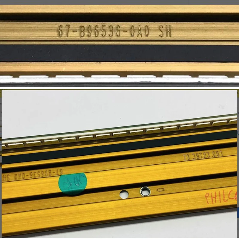 キットテレビのイルミネーションバー innotek 39 インチ 7030PKG 60ea Rev0.0 バックライトストリップ Philco PH39E535G PH39E53SG PH39E53SCG 定規用