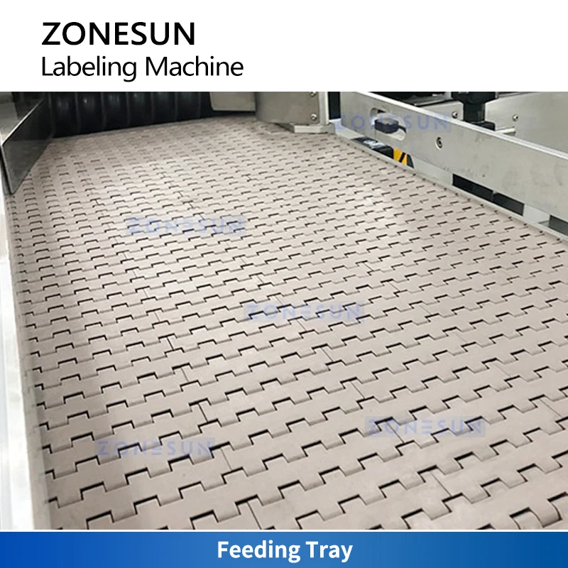 آلة تسميات السوائل عن طريق الفم Zonesun ، أداة وضع ملصقات الأنابيب ، أداة وضع الملصقات على الأنابيب الأفقية مع نظام التدريب ،