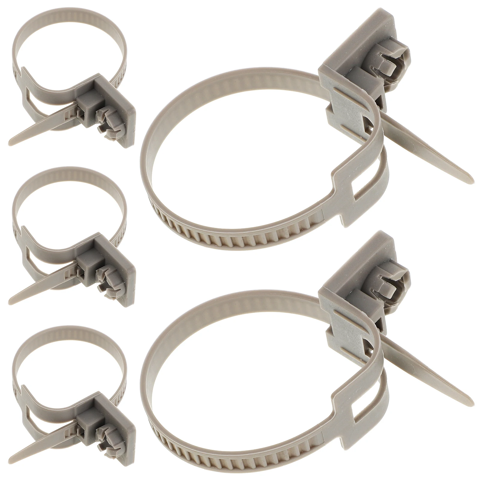 

5 Pcs Automotive Wiring Harness Ties Zip Push Mount Cable Clip Nylon Wire Heavy Duty Adjustable Screw Tie Mounts