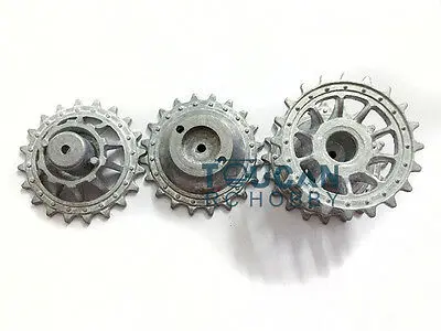 RC Metal Drive Wheel Sprockets for 1/16 Scale HENG LONG Tank Model Tiger 1 3818 German Panther V 3819 Parts TH00187