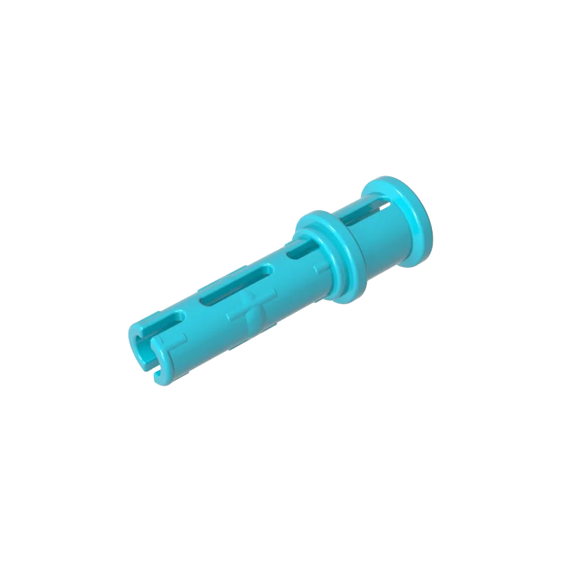 Gobricks 1個 32054 テクニックピンブリック ロング フリクションリッジパーツ 縦方向とストップブッシュ 小さなブロック リム近くのリッジ ギフト