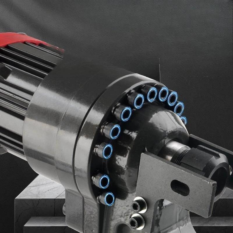 Electric hydraulic punching machine, angle iron hole puncher, portable small channel steel, I-beam, stainless steel punching