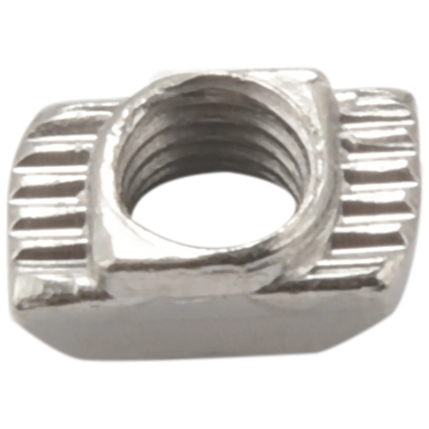 N18R 50 قطعة M5 T-Slot المطرقة رئيس الجوز 2020 سلسلة الألومنيوم الشخصي فتحة البثق المعايير الأوروبية (M5 X 10 X 6 مللي متر)