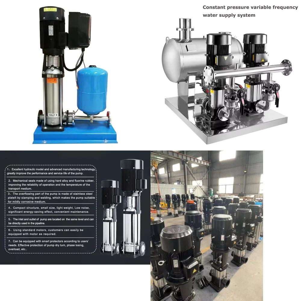 High Flow Rate Water VFD Pump for Automatic Intelligent Variable Frequency Lifting Machine