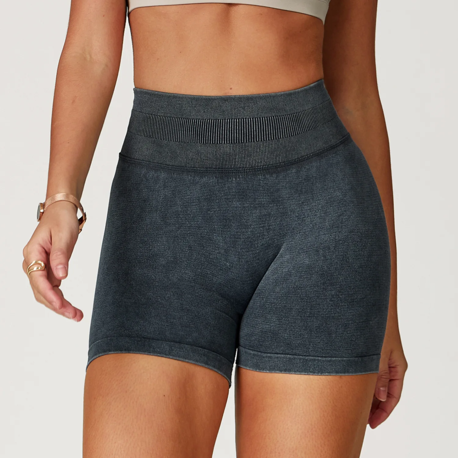 Summer Running Sports Shorts Women Buttock Lift Leggings Women Scrunch Butt Cycling Slim Fit Workout High Waist Yoga Shorts - Image 3