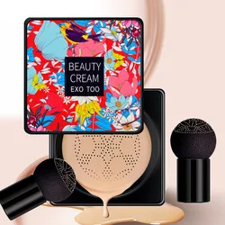 Mushroom Head Air Cushion, CC Cream Natural Moisturizing Foundation Concealer Whitening Oil-control Makeup Cosmetics BB Cream