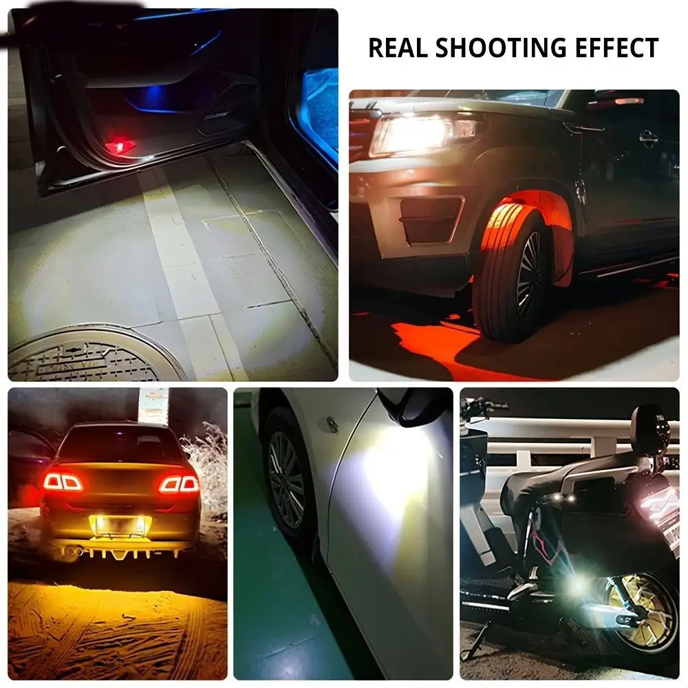 방수 신호등 내구성 높은 가시성 백업 조명 울트라 밝기 범용 방향 지시등 오토바이 액세서리