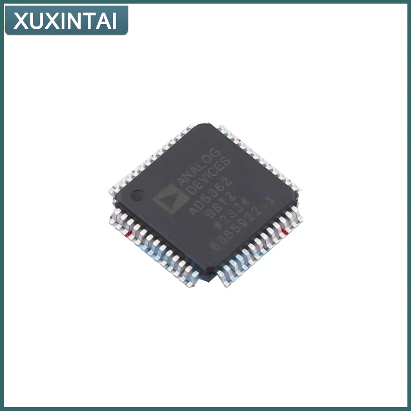 1~5PCS  New Original  AD5362BSTZ AD5362  16 Bit Digital to Analog Converter 8 52-LQFP (10x10)