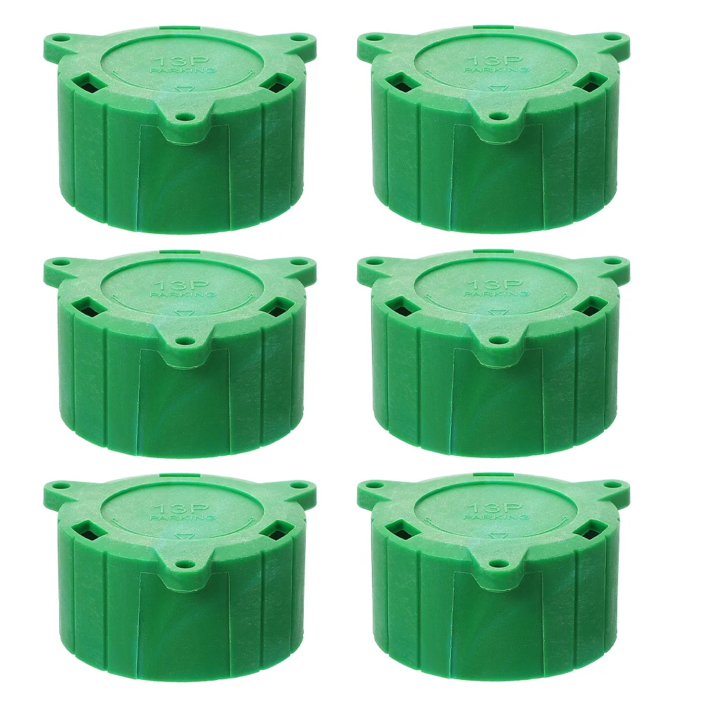 

6Pcs 13 Pin Trailer Plug Cover Connector Protector for Rvs Utility Trailers Caravan Electrical System Protection