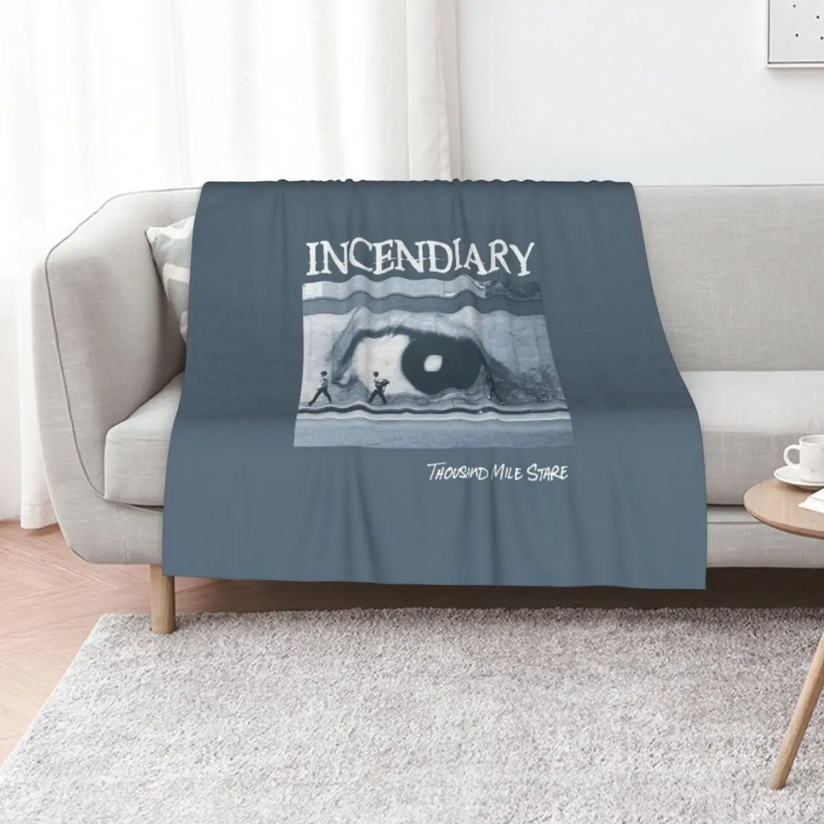 Incendiary (Hardcore Punk Band) - Album; Thousand Mile Stare Throw Blanket warm for winter For Baby Sofa Quilt Blankets