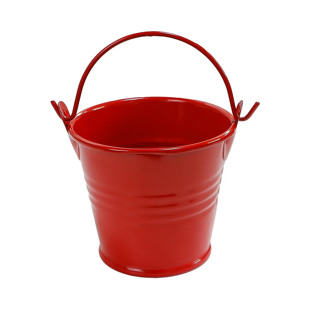1/10 Scale Accessories Mini Metal Pail Bucket for RC Crawler TRX4 TRX6 Axial SCX10 YIKONG Tamiya CC01 RC4WD D90 D110 RGT