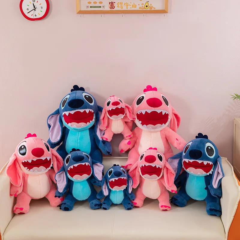 Disney Stitch peluche bambola simpatico mostro peluche appeso decorazione bambini compleanno regalo di Natale all'ingrosso per i bambini