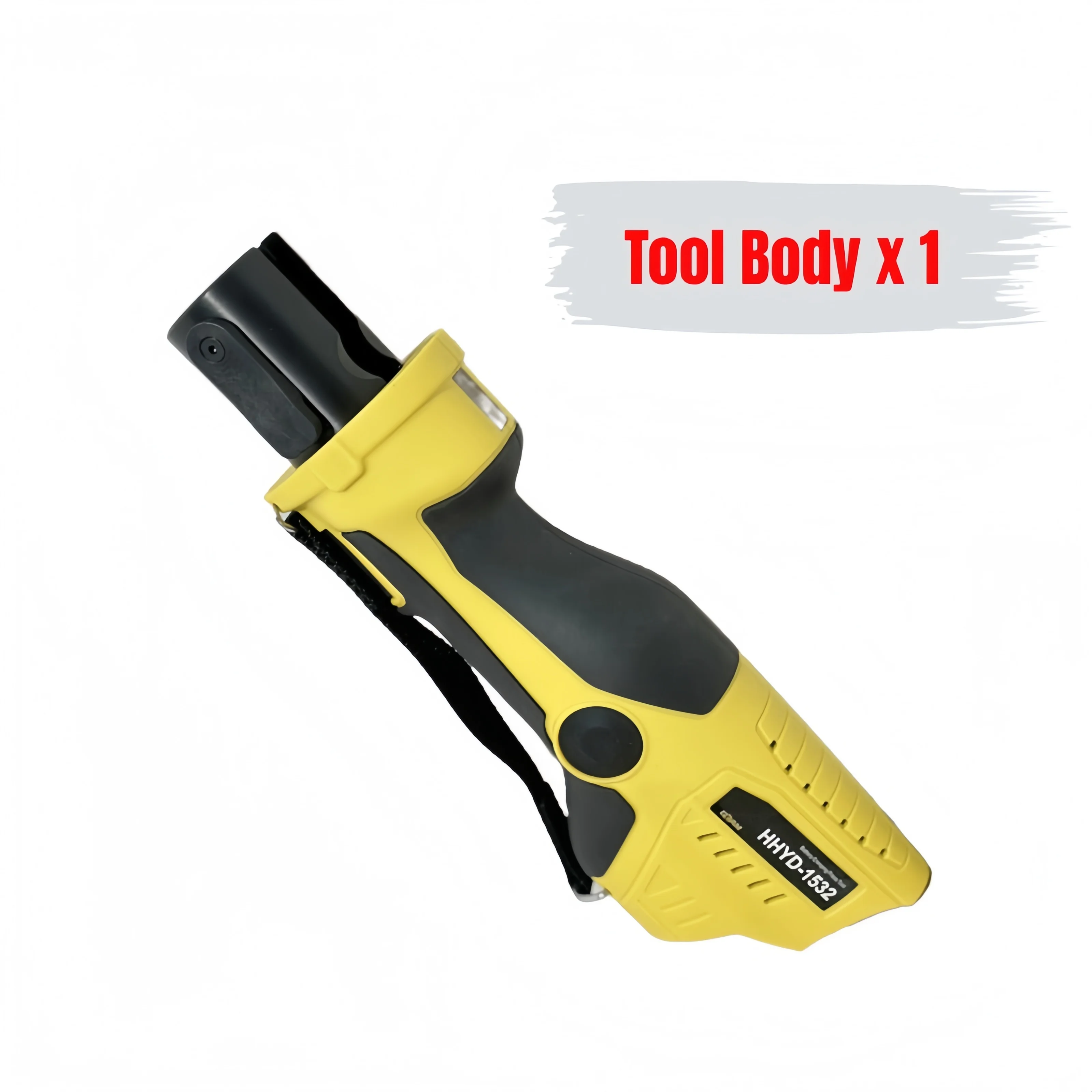 Portable DC 12V Electric Hydraulic Crimper For PEX/Copper Pipes HVAC Tool HHYD-1532 Steel 1.9T