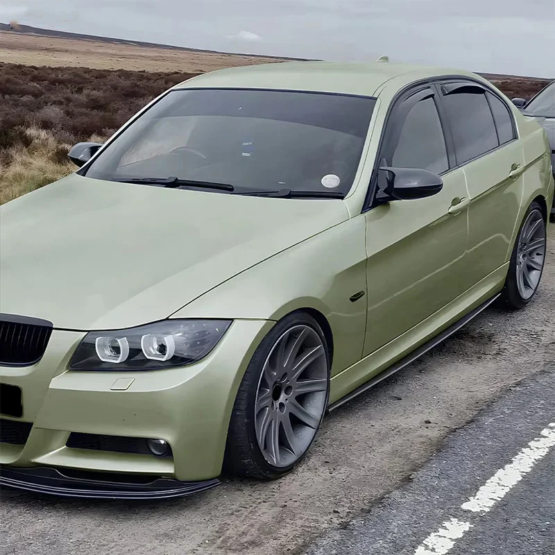 Für BMW 3er E90 E91 M Sport 2005-2012 Seitenschweller-Verlängerung, Seitenschweller-Splitter, Diffusor, Tuning-Winglet, Flügel-Stoßstange
