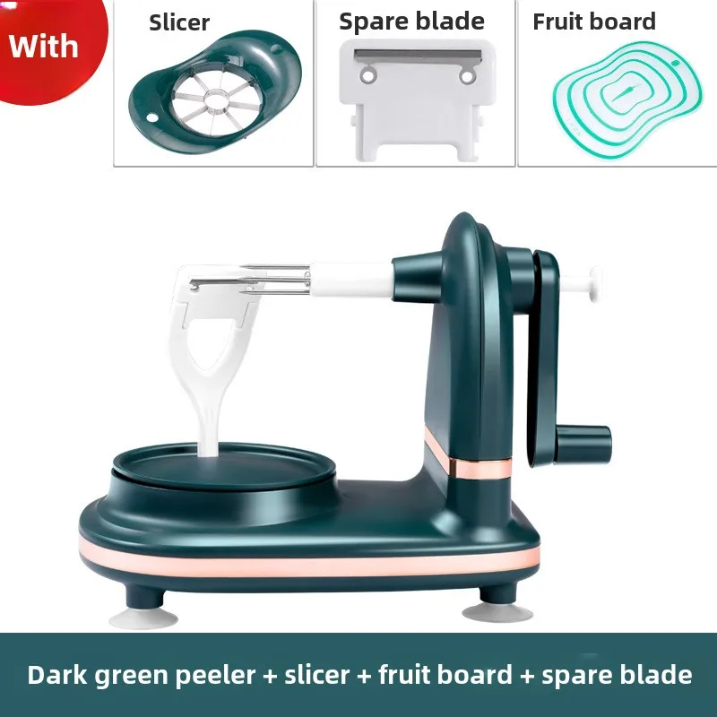

Household Hand-operated Shake Apple and Snow Pear Peeler Multifunctional Fruit Peeler With Slicer tools Blade and Fruit Board