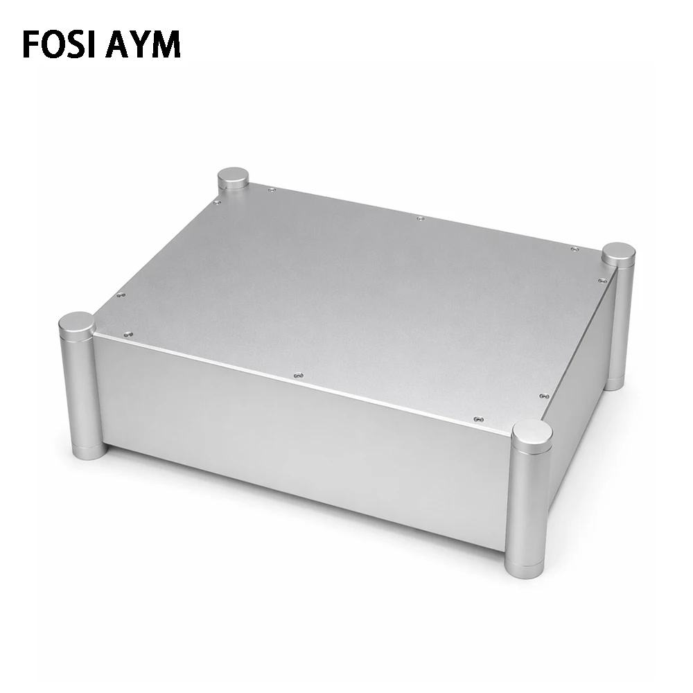 440x120x308mm FOSI AYM  Full Aluminum Tube Amplifier Chassis Preamp Power Amp Case Power Filter Transformer DIY Audio