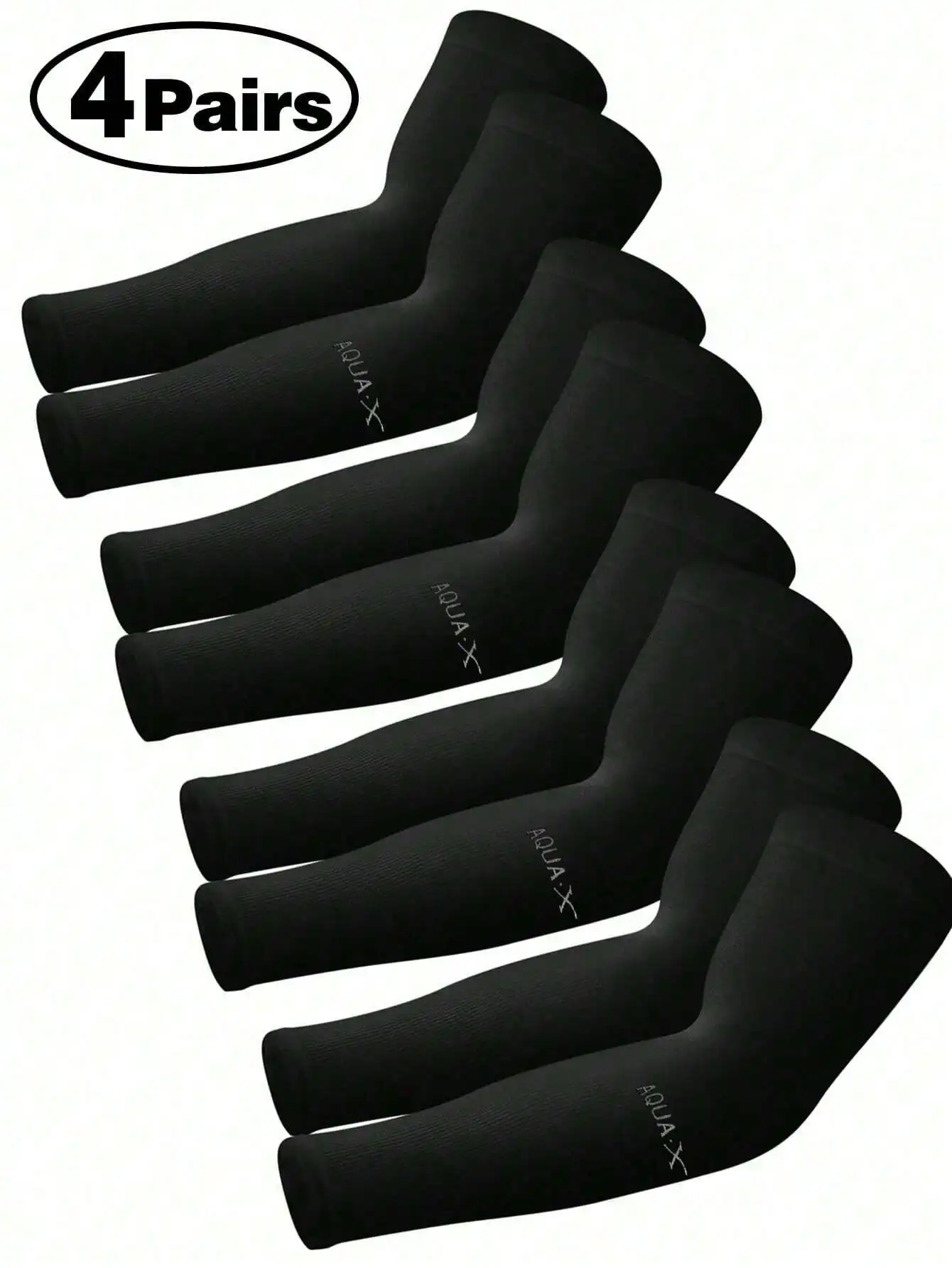 

1 Pair/4 Pairs/5 Pairs Unisex UV Protection Arm Sleeves, Compression Tight Fit Suitable For Golf, Basketball, Cycling, Fishing, Driving, Running, Rowing, Gardening, Etc.