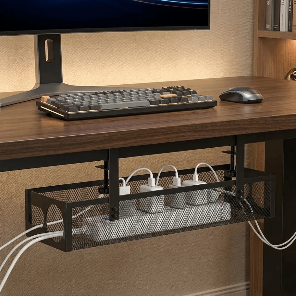 bandeja-organizadora-de-cables-de-acero-al-carbono-para-debajo-del-escritorio-ahorro-de-espacio-sin-perforaciones-soporte-para-cables-de-datos-con-abrazadera-organizador-de-cables-para-regleta