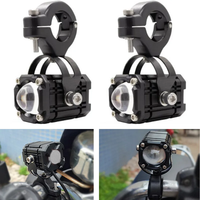 Pop Motorcycles Headlight Fog Light LED Auxiliary Driving Lamp Lamp+Switch For BMW R 1200GS R1250GS ADV F800GS K1600,Honda CRF10