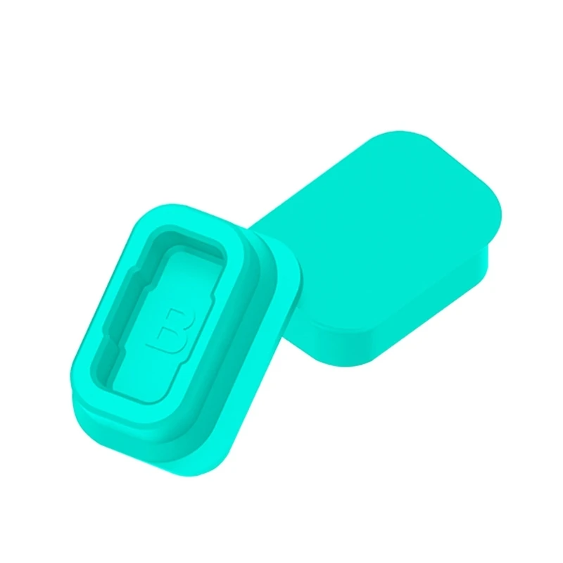 غطاء حماية لمنفذ شاحن الساعة الذكية ومستشعر الغبار من السيليكا لجهاز Coros Pace 2