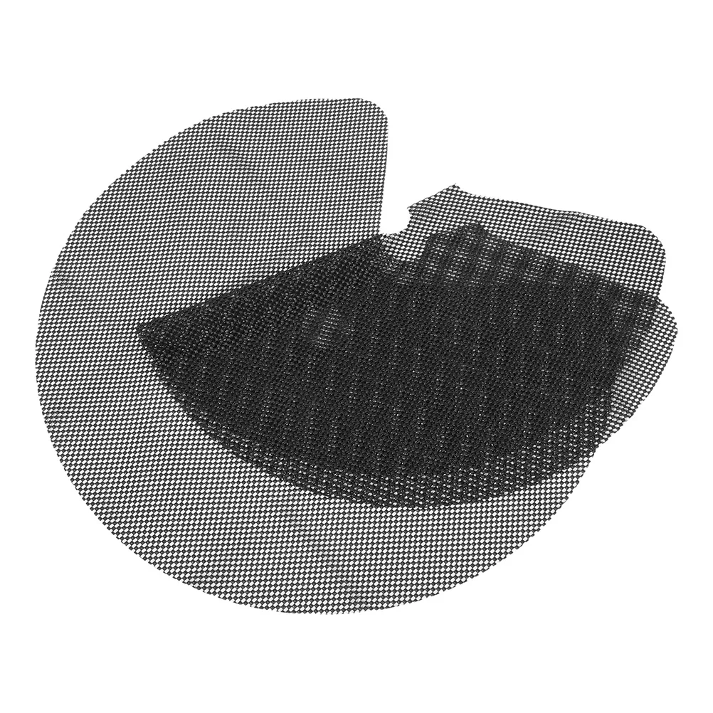 

2Pcs Non Slip Kitchen Cabinet Shelf Liner Lazy Susan Round Non Adhesive Liners Fridge Mats for Pantry Drawers Cabinet Liners