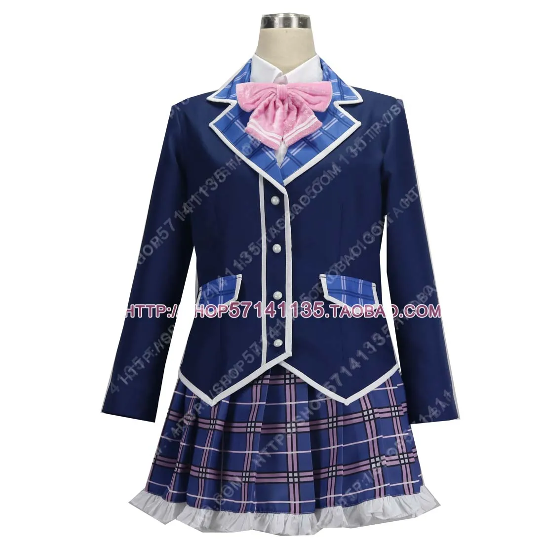 

2023 Anime Vtuber Tsukino Mito Youtuber Cosplay Costume Ichikara School Uniform Dresses Christmas Halloween