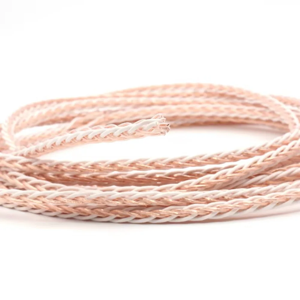 AMP/스피커용 스피커 와이어, 하이 엔드 4TC 스피커 케이블, OCC 구리 오디오 애호가