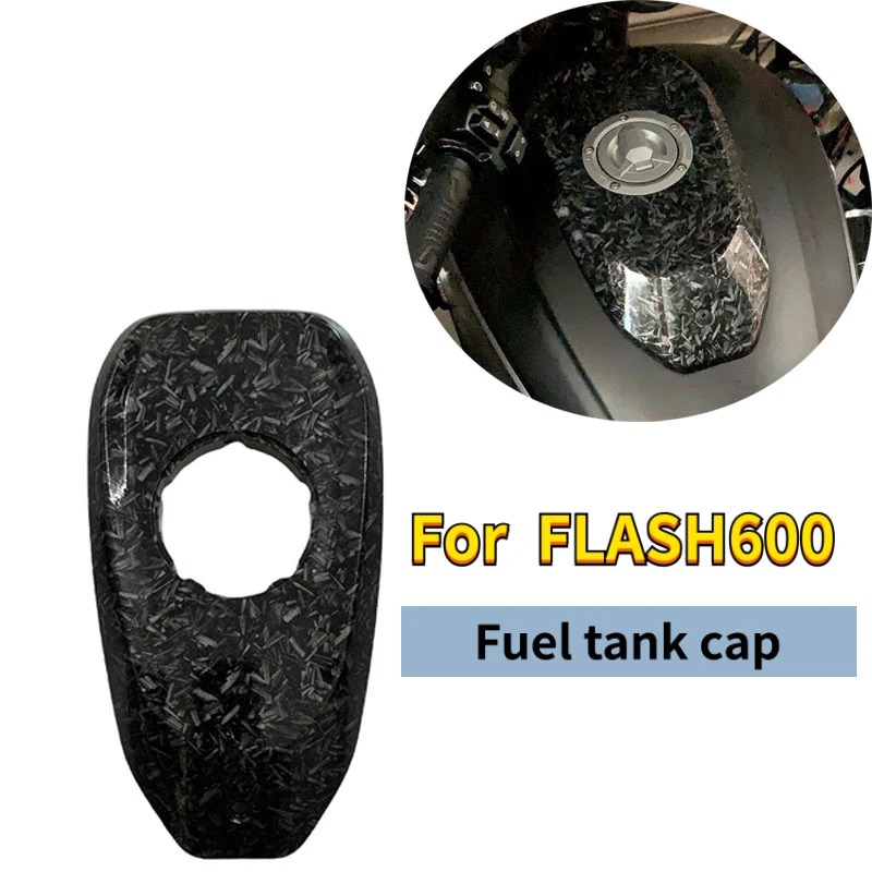 

For QJMOTOR FLASH600 V4 Retrofitting Front Tank Cap Guard Cover Side Fuel Tank Trim Panels Decoration Protect Covers