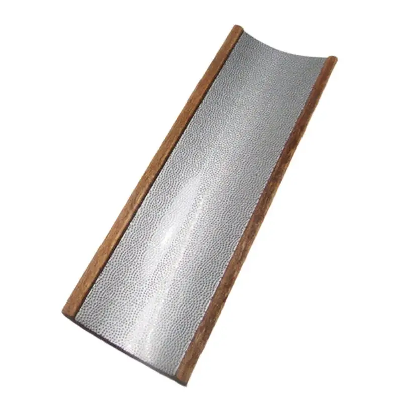 

652F Multipurpose Billiard Pool Cue Tip Accessory With Wooden Body And Metal Surfaces For Smooth Tip Maintenance and Shaping