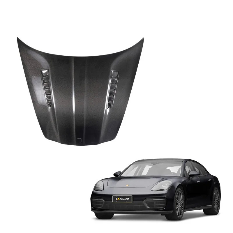 

Deren High QualityAuto Body Kit Parts Car Hoods TA Style Front Engine Bonnet Cover for Porsches Panamera 970 Hoods