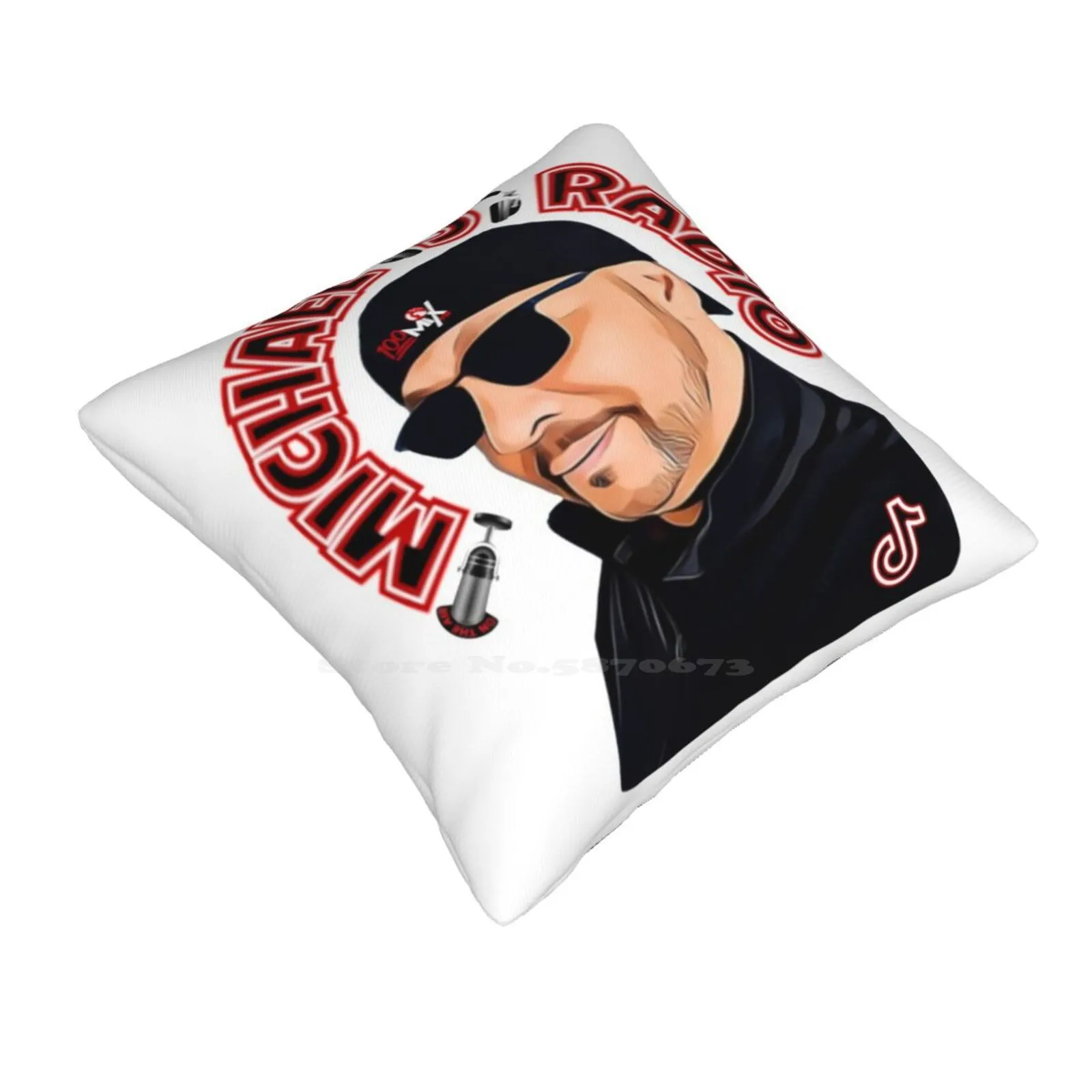 Michaeljradio Merch Soft Comfortable Pillowcase Michaeljradio 100Mixfm Radio Dj Radiodj Creator