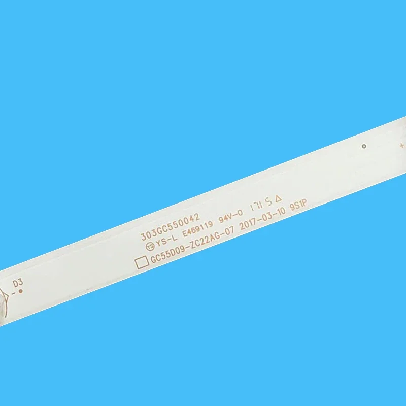 LED 백라이트 스트립, H55E17A GC55D09-ZC22AG-07 9S1P 55PUF6012/T3 AOC 55U6285 LE55U7178