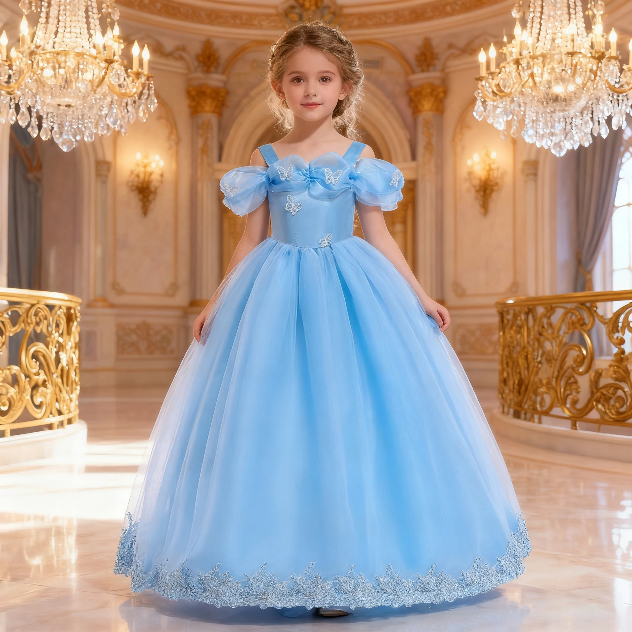 

Anime Princess Cosplay Dress Cinderella Costume Disguise Stage performanc clothe Pageant Fancy Carnival Dress Birthday Ball Gown
