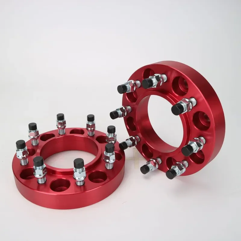 35MM 6061 Forged Aluminum Wheel Widening Spacer 14X1.5 124.9 Off Road Mod Hub Flange Disc