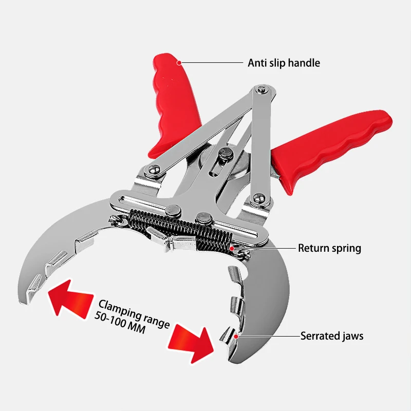 Car Piston Ring Compressor Piston Ring Service Tool Set Auto Engine Motor Cleaning Piston Ring Expander Compressor Tool Set