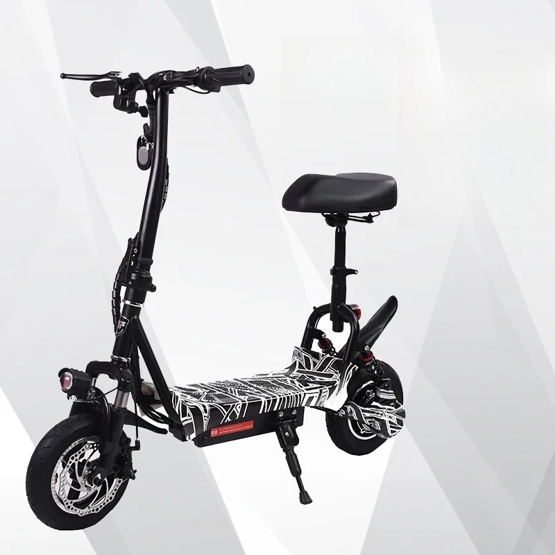 Compact Electric Scooter Lightweight Portable Electric Scooter Transportation Commercial Furniture Monopattino Elettrico ZY40DDC