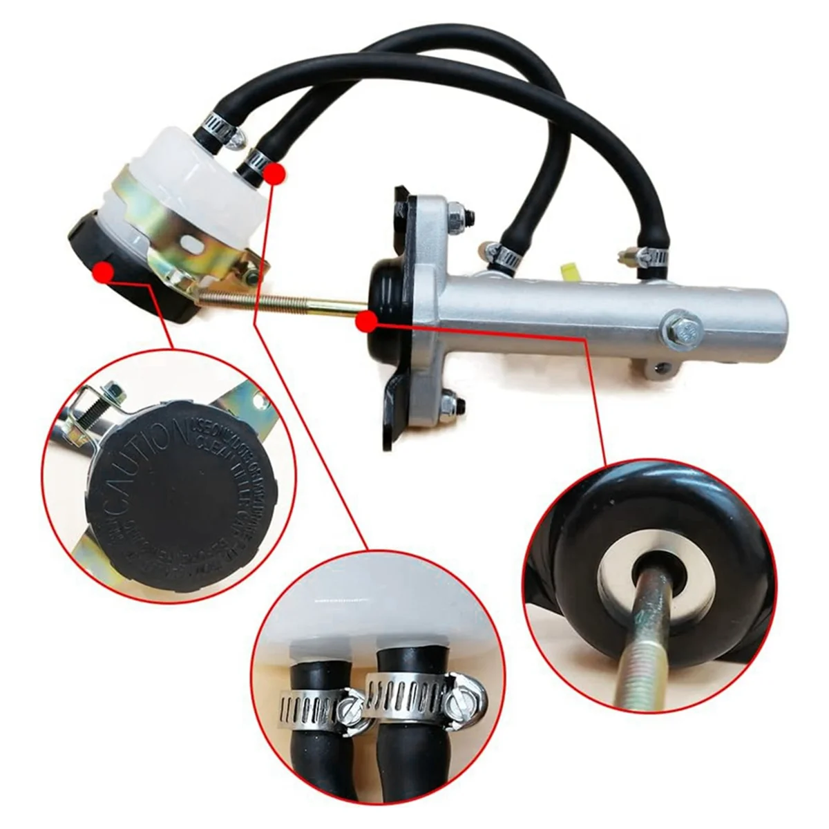 UTV Brake Pump Master Cylinder for Hisun HS400 HS500 HS700 Strike 550 800 900 44520-115-0100