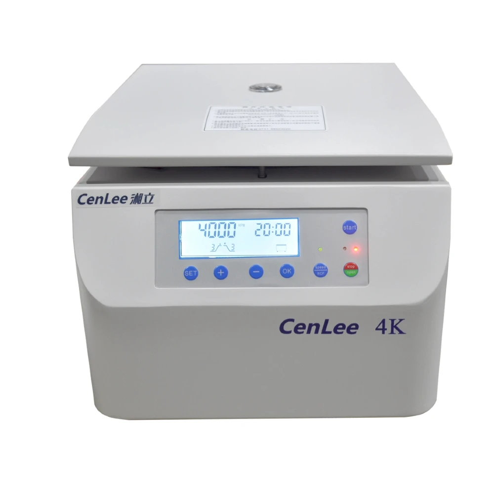 4000RPM Benchtop Lab Centrifuge with 6×50ml Angle Rotor, LCD Display Low Speed Centrifuge for Clinical Lab PRF Separation