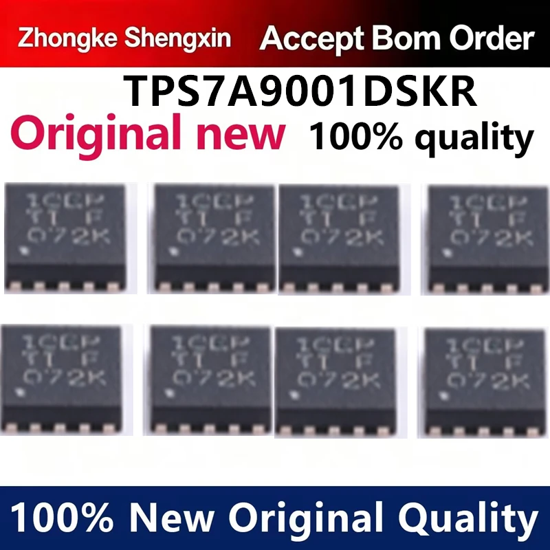 （5pcs-100pcs）Brand new original TPS7A9001DSKR silk screen 1CEP WSON-10 high PSRR ultra-low voltage drop regulator