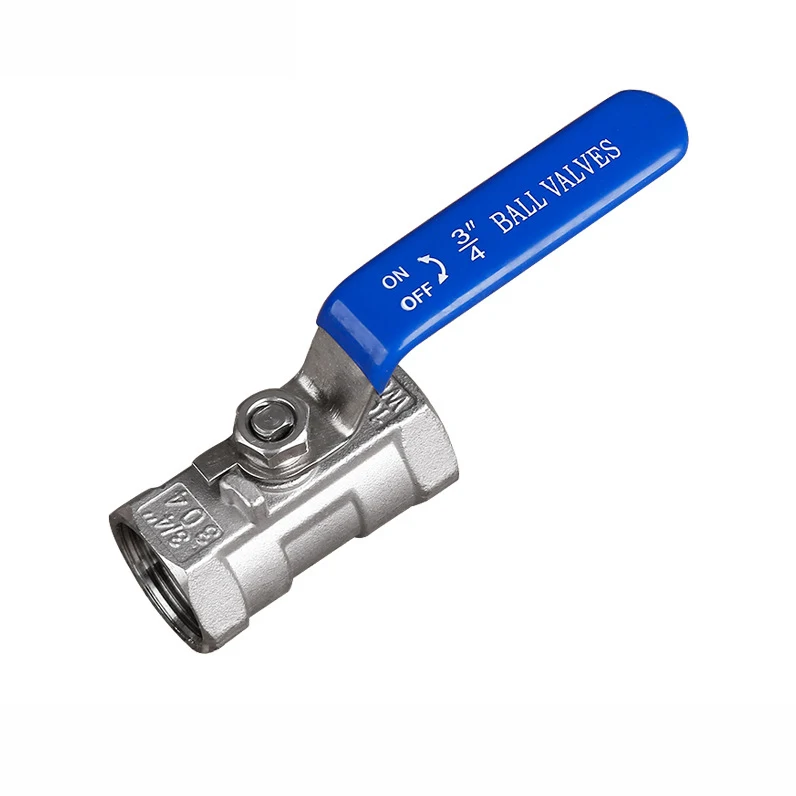 SS304 Manual Internal Thread High-Temperature Resistant Water Pipe Valve Switch Ball Valve