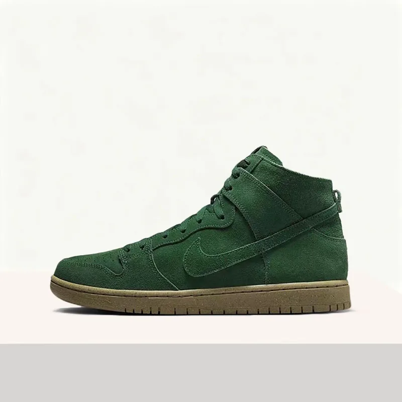 Nike  Dunk SB Dunk High  Retro-inspired fashion-forward slip-resistant durable mid-top casual sneakers DQ4489-300