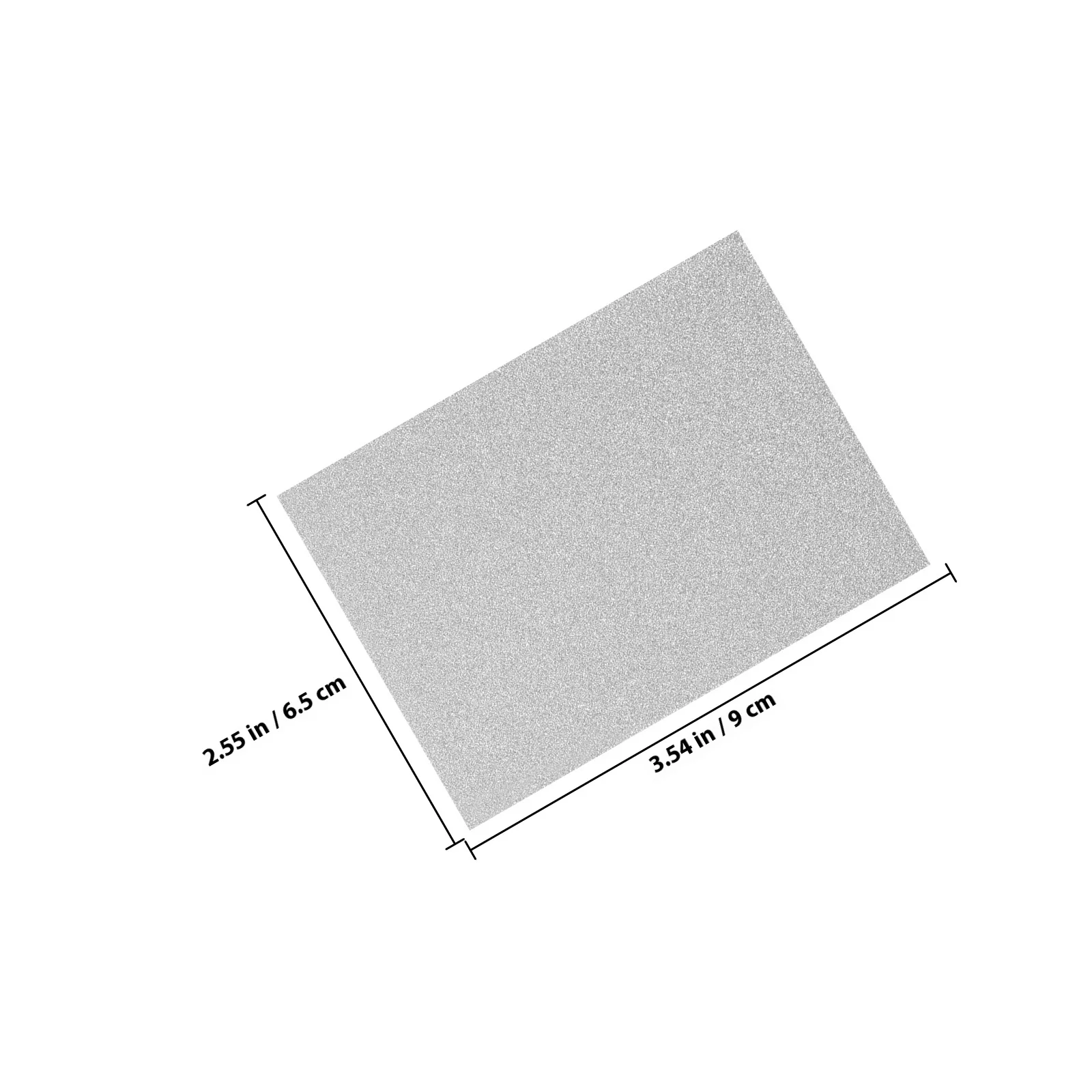 50Pcs Trading Card Sleeves Glitter Matte Double Layer 61x91mm Silver Sleeves Protective Holder for Sports Baseball