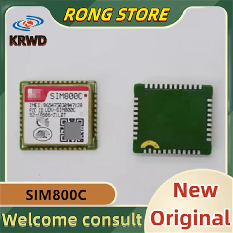

5PCS SIM800C New Original SIM800 GSM/GPRS MODULE