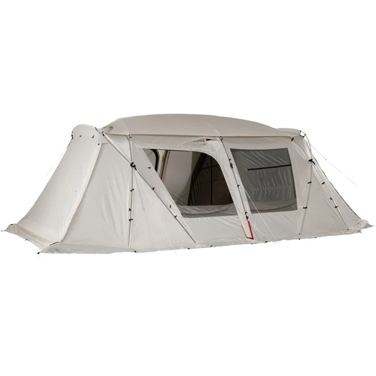 

4-6 People Double Rainproof Aluminum Pole Tent Water Proof Camping Tent Set Outdoor