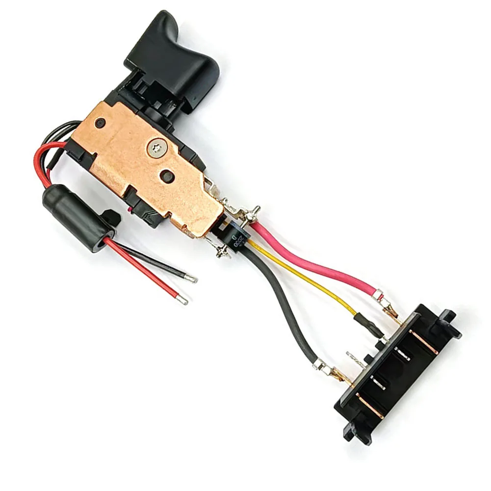 Interruptor de Gatilho Broca Preta Acessórios para Ferramentas Elétricas 20 v N335379 N868642 N337101 Dcd771 Dcd771c2 Tipo1 N279942 N337101
