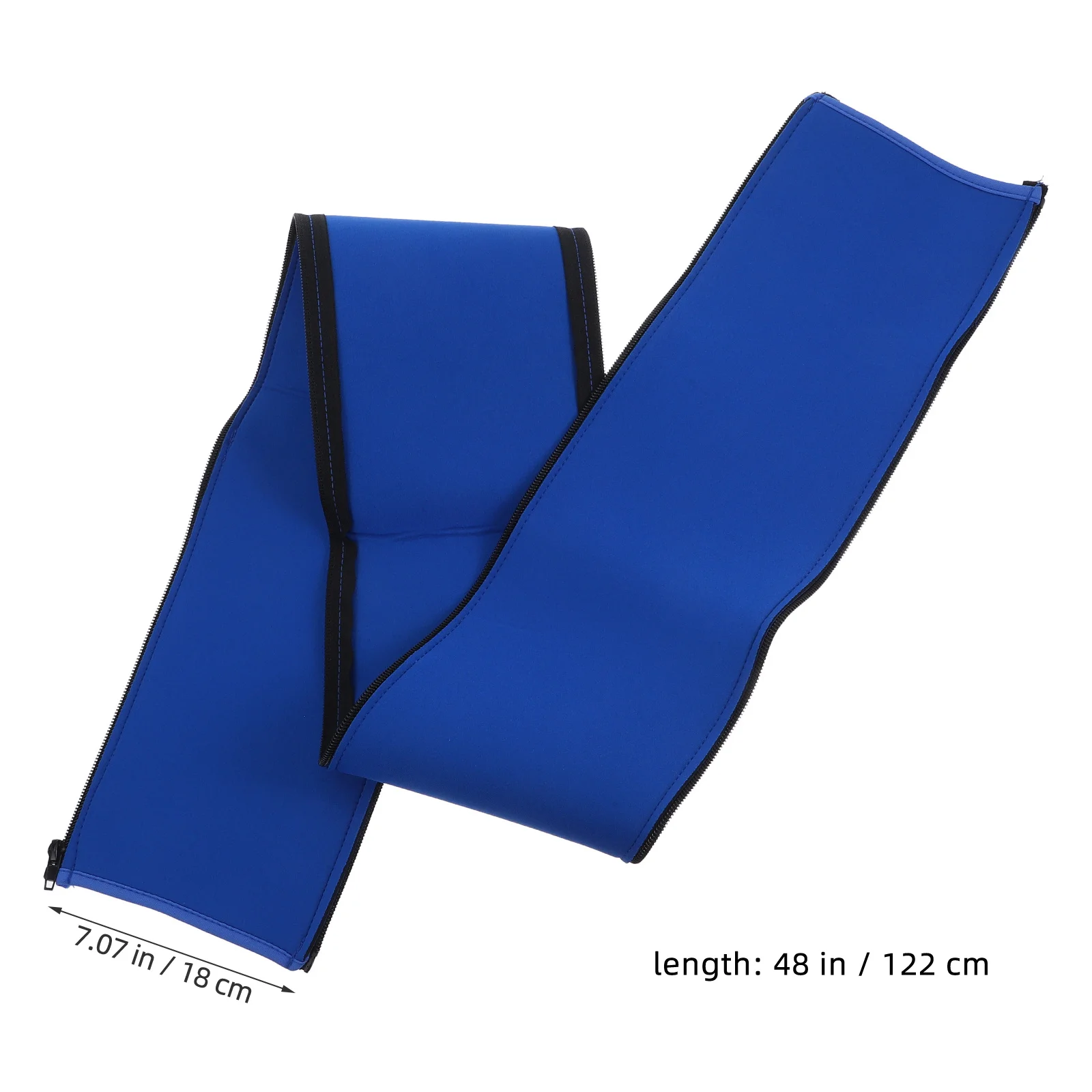 غطاء درابزين حمام السباحة مضاد للانزلاق من النيوبرين لأجزاء أمان حمام السباحة الداخلي، واقي السكك الحديدية المتين، سبا أزرق #3