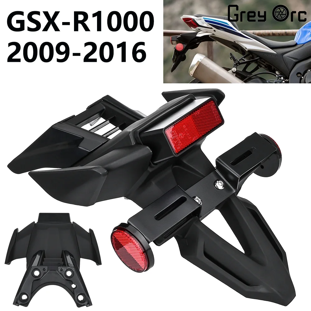 Motorcycle Rear Mudboard License Plate Fixed Bracket For Suzuki GSX R1000 GSXR 1000 GSXR1000 2009-2016 2015 2014 2013